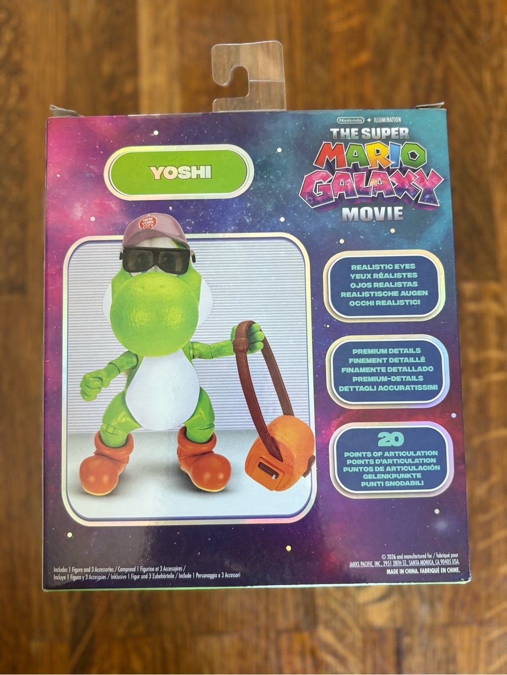 The Super Mario Galaxy Movie Yoshi Figure - Green - Picture 3 of 5